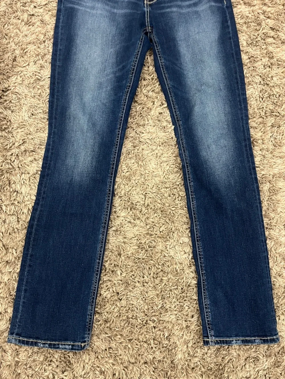 BKE Women's Straight Leg Jeans - Dark Blue Wash. 27x29.5 - Picture 5 of 6
